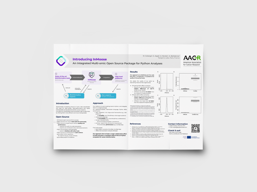 InMoose, an integrated open source Python package for multi-omic analyses