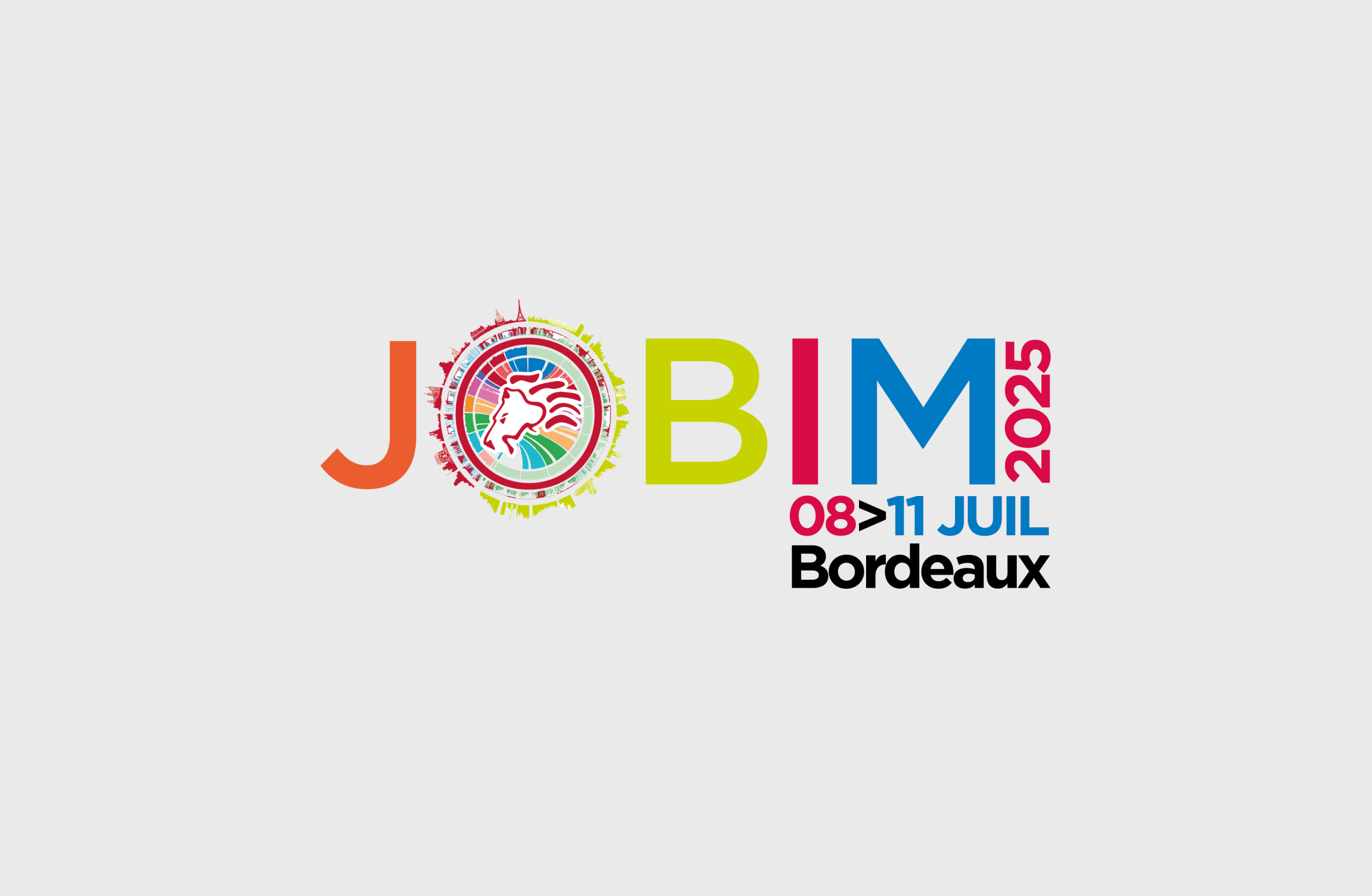 Logo of JOBIM 2025 featuring Epigene Labs involvement in data engineering and open science
